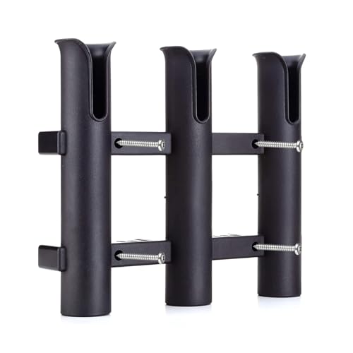 Bigtron 5333653693 Fishing Rod Holder Bracket, Tube 3 Rod Rack, Fishing Rod For Boat Kayak Garage Storage Or Truck thumb #2