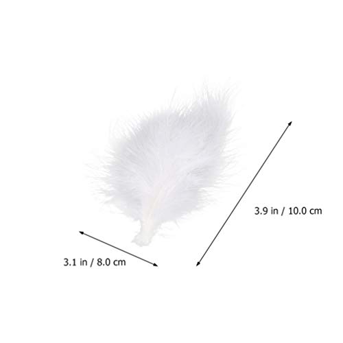 KESYOO 2 Pcs Gramps de Cabelde CasamentGramps de Cabelde Penas Macias Ccar de Niva Elegante Aóris de