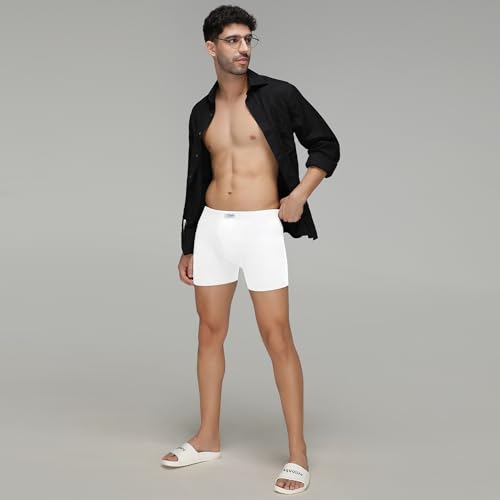 Image of Amul Comfy Men's Trunk Underwear | Soft Outer Elastic | Soft Waistband | Breathable Comfortable Innerwear | Pack of 10 | Color May Vary