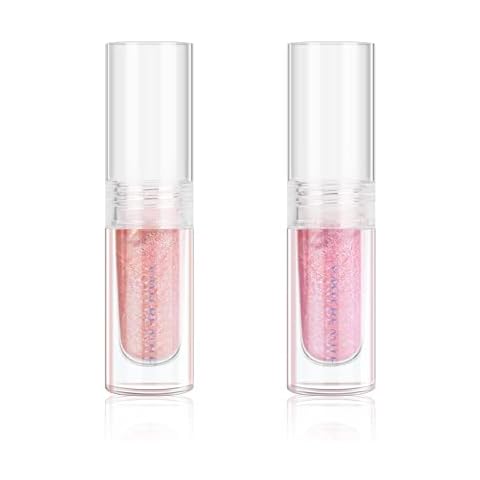 YMH BEAUTE Liquid Glitter Eyeshadow Loose Glitter Glue for Eye Crystals Makeup (02 03) Cover