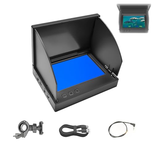 Display for Fish Finder with Temp & Depth, 4.3