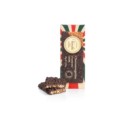 Miniatura 3 de Venchi - Snack Choconougatine Con Avellana Piamonte Igp Caramelizada, Chocolate Negro 60 Y Granillo Chocoviar 75 , 35 G, Sin Gluten, Vegano, Sin Colorantes Y Sin Conservantes, Idea Merienda