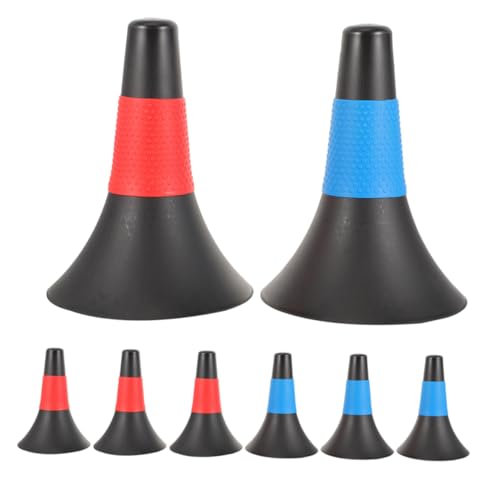 Cônes de football mini et flexibles pour agilité et slalom