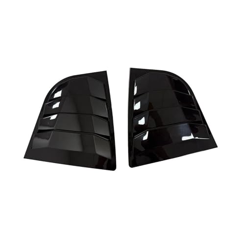 Persiennes de fenêtre de voiture en noir brillant pour KIA Forte K3