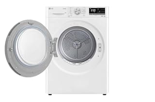 LG RH90V5AV6N Asciugatrice Smart a Carica Frontale 9 Kg, Libera Installazione, Classe D, Intelligenza Artificiale, 60 x 69 x 85 cm - Bianco