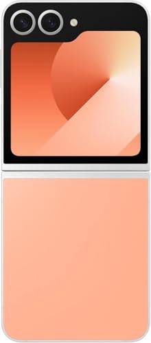 Image of Samsung Galaxy Z Flip 6, 256GB, Peach - Unlocked (Renewed)
