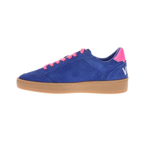 VINTAGE HAVANA Womens Denisse 45 Lace Up Sneakers Shoes Casual - Blue, Pink3