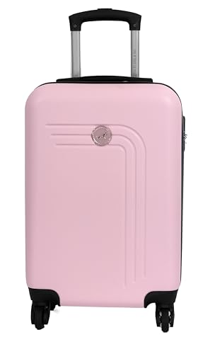 On s'fait la malle Valise Voyage Cabine ABS 55cm Rose