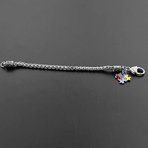 Bracelets à breloques puzzle colorés, le cadeau idéal en émail