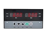 Multi-Channel Process Display Temperature and Pressure Controller Universal Signal Input Panel Unit(2-Relay-AC220V)