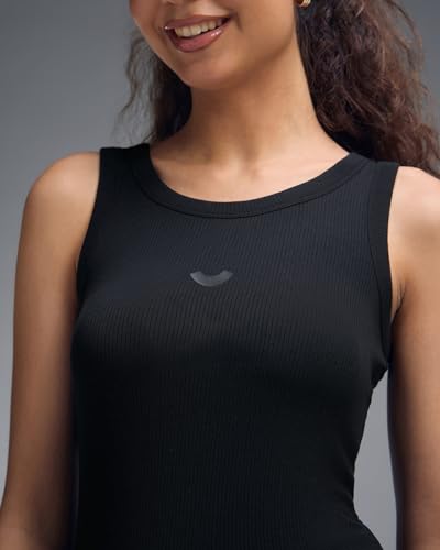 Image of Women's Ultra-Lightweight Ribbed Tank Top | Micromodal & Micropolyester Blend, Sleeveless Crew Neck, Regular Fit for Training, Travel & All-Day Casual Wear (XW2004)
