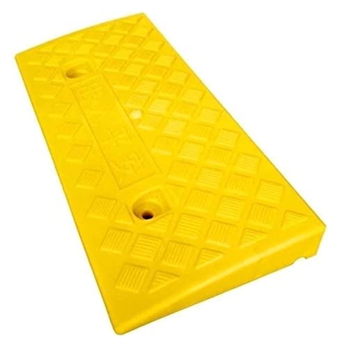 Rampas para Scooter, Rampas Portátiles de Plástico, Rampas de Umbral para Tienda de Conveniencia, Rampas para Silla de Ruedas para Discapacitados (Color: Natural, Tamaño: 49 x 21.5 x 5 CM)