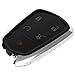 KEYALL 1 Pack 5 buttons Remote Control Car Key Fob 2015-2018 Fit for Cadillac Escalade 6.2L,2015-2018 Fit for Cadillac Escalade ESV 6.2L HYQ2AB,13580800,13598528,2AOKM-G2AB