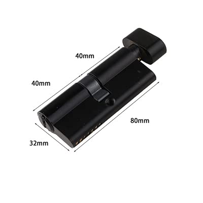 wkładka zamka, Całkowicie mosiężny zamek bębenkowy Cylinder okna drzwi Salon Zamek(80mm)