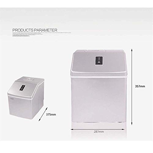 Máquina Comercial para Fabricar Hielo Acero Inoxidable 24 Cubos miniatura 6