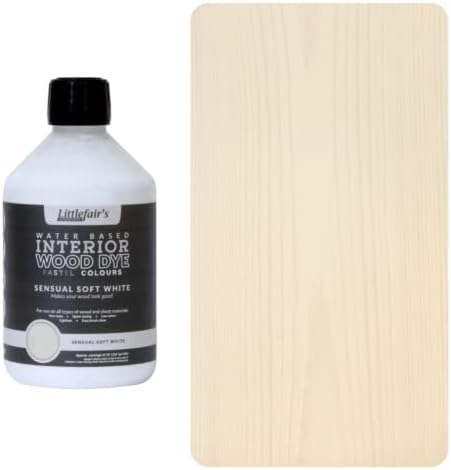 Littlefair's Water Based Wood Dye - Pastel Range (Tester Pot 15ml, Dovetail Grey)