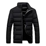 Restez au chaud et confortable : la veste matelassée pour homme dispose d'une isolation thermique pour isoler l'air froid et conserver la chaleur. La coque en nylon durable et le rembourrage alternatif en coton doux respectueux de l'environnement vous gardent au sec et offrent assez de confort dans les situations froides et humides. Idéale pour votre veste d'automne, de printemps et d'hiver.