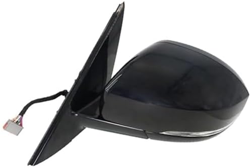 Image of Jodriva vehicle side mirror Rear View Mirror, for Land Rover, for Range Sport 2014-2019 Automotive Accessories Assembly(BLACK 14 Wires Black Left Passenger Side)