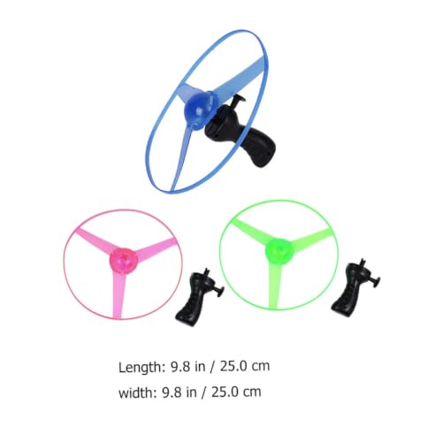 Plástico fácil de usar en estos discos voladores luces LED 2