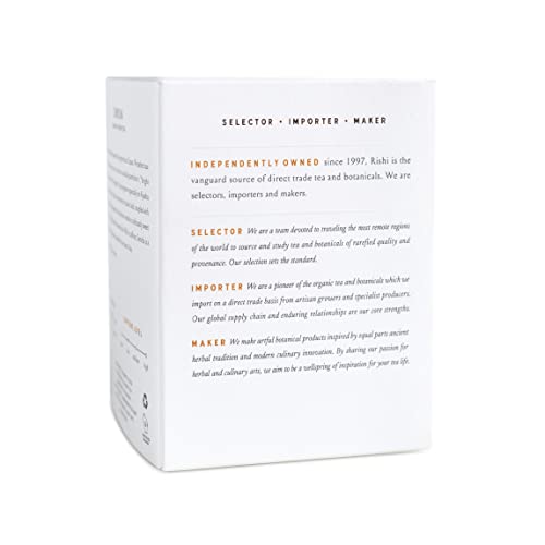 Rishi Tea RIS97381 Turmeric Ginger Herbal Tea thumb #3