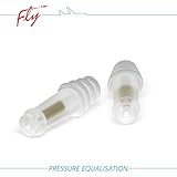 SANOHRA Fly - earplugs Against Ear Pressure When Flying | for Children & Small Ear canals | Reusable (up to 6 Flights) | Pressure equalisation During take-Off & Landing | Made in Germany - Image 7
