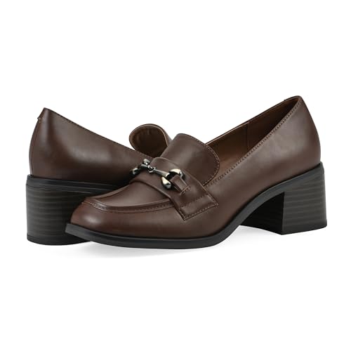 Image of WHITE MOUNTAIN Women's Nacho Block Heel Loafer