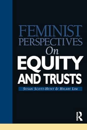 Feminist Perspectives on Equity & Trusts book cover