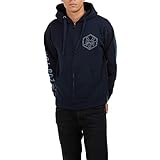  Zoo York Auburn Sudadera con Capucha, Blue (Navy Navy), Medium para Hombre