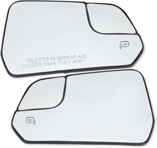 Miroir de rétroviseur chauffant Mustang 2015-2021 sans buée