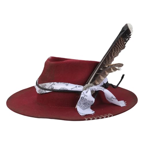 Chapeau Panama en laine idéal pour dîner habillé et vêtements de scène d'hiver