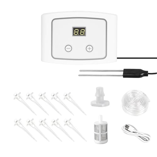 Automatic Watering System - Electric Humidity Sensor Adjustable Drip Irrigation Kit, Auto Plant Waterer For Potted Plants | Home