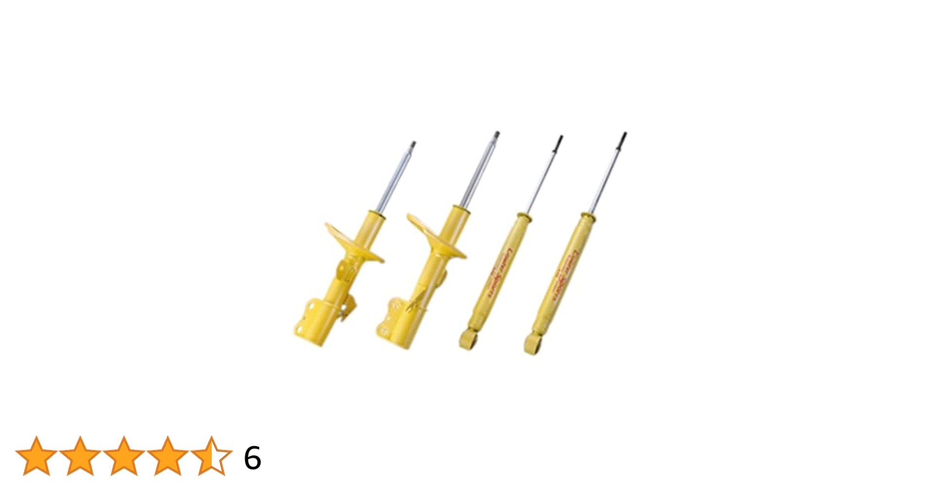 カヤバローファースポーツ　ショックアブソーバー zc72s zc32s KYB ショックアブソーバーzc32sのおすすめ人気商品一覧 通販