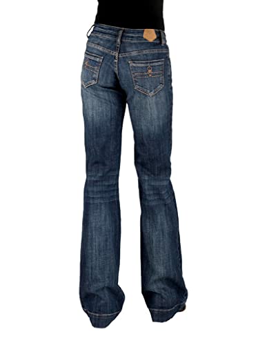 Tin Haul Western Jeans Womens Ella 27 Long Blue 10-054-0460-0023 BU3
