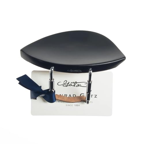 Conrad Götz, ZK-256-3_4, Slim Style Chinrest for Violin 3/4, Ebony