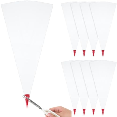 Gueevin 9 Pcs Masonry Mortar Bag for Tile, 13 x 24 Inch, Grout Bag,Red