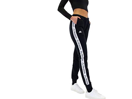 Kappa Logo Tape Alpir pantalon jambe droite femme avec bande latérale