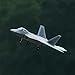 XFLY-MODEL F-22 Raptor Twin 40mm EDF Jet PNP 4S RC Aircraft (Transmitter, Receiver and Battery not Included)