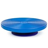 Sport-Thieme Therapiekreisel Set mit Anti-Rutsch-Unterlage| Robuste, angenehme Balance Kreisel, auch für Wasser geeignet |Kunststoff, Ø 40 cm, 120 kg belastbar