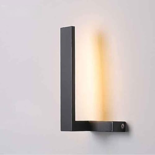 Led Wall Light 10W acabado negro elegante para decoración de interiores 1