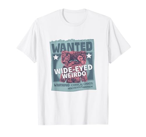 Fuggler Wanted Wide-Eyed Weirdo Poster T-Shirt