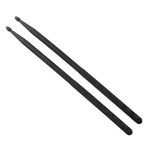 1 par de baquetas para percusión SHOWERORO, agarre mejorado liviano para batería tradicional y electrónica miniatura 1