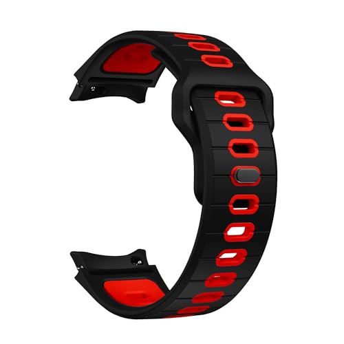 [XGYOMVB] Watch 6 Classic 47mm 43mm/4 Classic 46mm 42mm �u���X���b�g Watch 5/5pro 45mm/4/6 40mm 44mm �p�V���R���X�g���b�v(C Black Red,Galaxy Wat