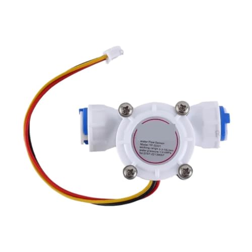 Capteur de débit d'eau Hall YF-S301 haute sensibilité 5V 0,3-10L/Min pour dosage précis