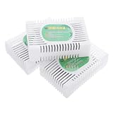 EXHUMKY 3 Stück Teiliges Kühlschrank Deo Effektive Geruchsentfernung für Rv Kühlschränke Schränke und Keller Sicher Automatischer Betrieb und Hohe Effizienz Geruchsbeseitigung