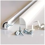 Rejet d’eau PVC universel blanc – Porte et fenêtre – anti infiltration (90)