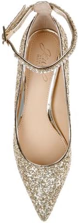 Jewel Badgley Mischka Jamila Ankle Strap Kitten Heel - Image 7