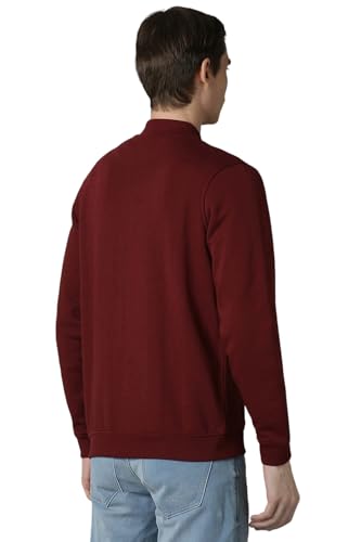 Image of Louis Philippe PolyMen's Cotton Round Neck Sweatshirt