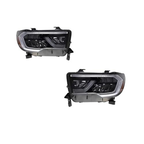 Phares avant et arrière pour Toyota Tundra 2007-2013 avec feux de brouillard