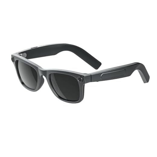 KI Smart-Brille mit Kamera, 800W Kamera & 2K Videoaufnahme, betrieben mit ChatGPT, Echtzeit-Übersetzung in über 160 Sprachen, HiFi-Audio & Musiksteuerung, Smart-Sonnenbrille mit Videoaufnahme