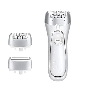Hangsun Epilierer Elektrorasierer für Damen F230 Elektrisches Epiliergerät Kabelloser 2 in 1 Rasierer
